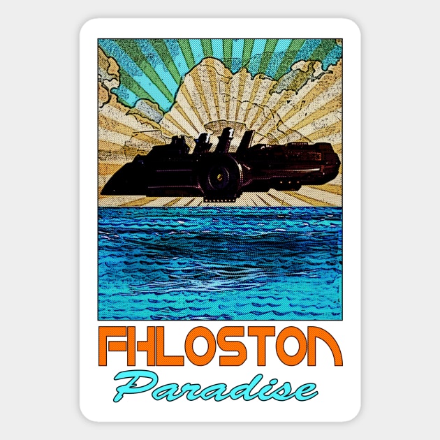 Visit Fhloston Paradise! Magnet by RocketPopInc